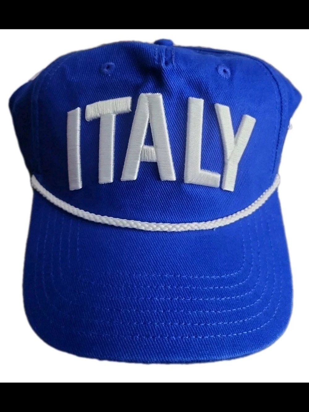 Mad Engine Italy Soccer Fan Cap With Rope 2026 FIFA World Cup Snapback